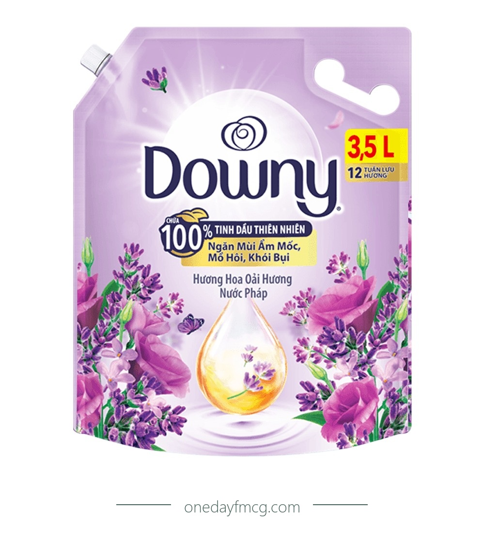 Downy Fabric Softener Lavender 3.5L x 4 pouches